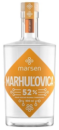 Marsen Marhuľovica Traditional 52,0% 0,5L, ovdest