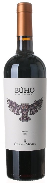 Giménez Méndez BUHO Microvinificaciones Tannat 0,75L, r2020, cr, su