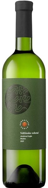 Karpatská Perla Veltlínske zelené Ingle 0,75L, r2021, vin, bl, su