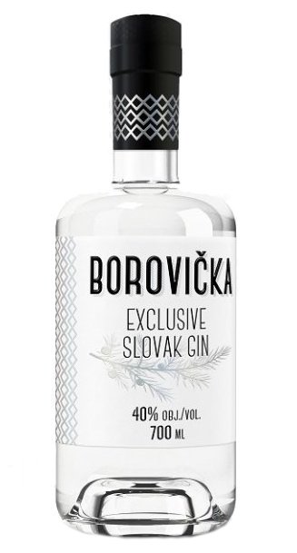 Fine Destillery Borovička Exclusive Slovak Gin  40% 0,7L, destin