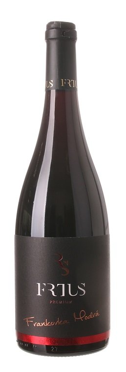 Frtus Winery Frankovka modrá Premium 0,75L, r2019, ak, cr, su