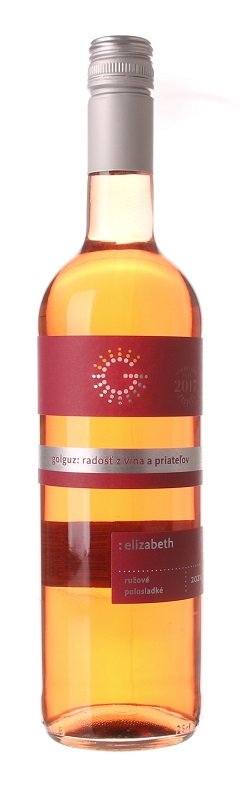 Golguz Cuveé Elizabeth rosé 0,75L, r2021, ak, ruz, plsl, sc