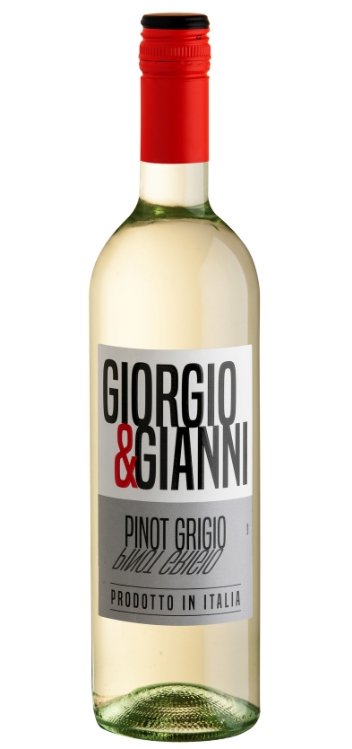 Giorgio & Gianni Pinot Grigio 0,75L, IGT, r2021, bl, su, sc