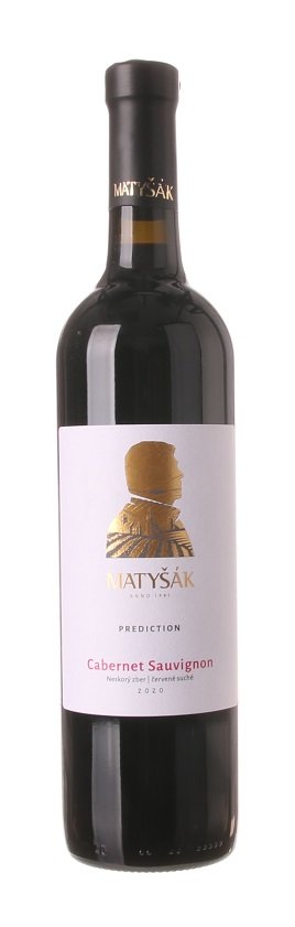 Matyšák Prediction Cabernet Sauvignon 0,75L, r2020, nz, cr, su