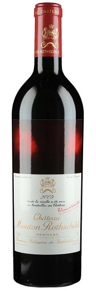 Bordeaux Château Mouton Rothschild Pauillac Premier Grand Cru Classé 0,75L, AOC, Premier Grand Cru Classé, r2009, cr, su