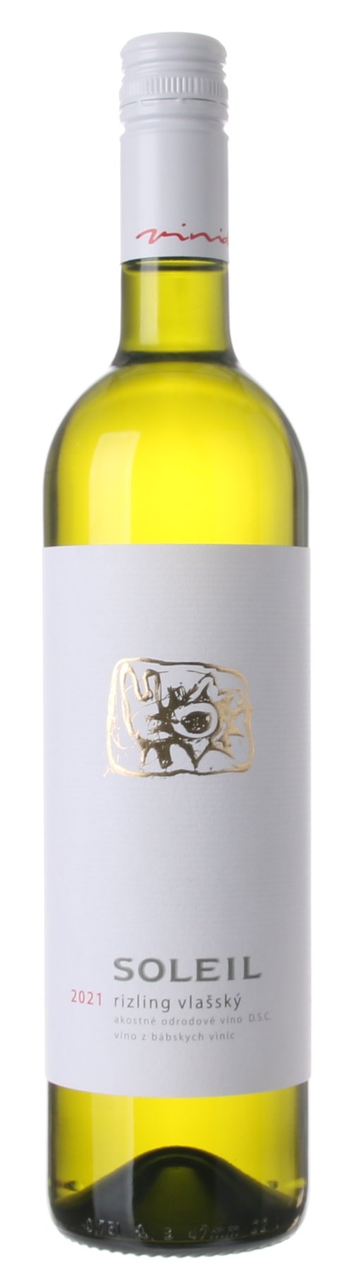 Vinidi Soleil Rizling vlašský 0,75L, r2021, ak, bl, su, sc