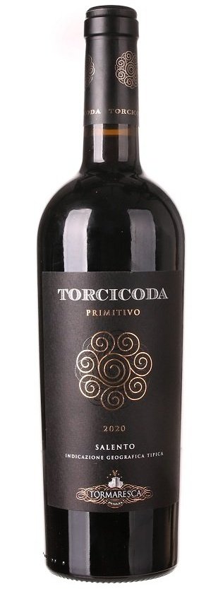 Tormaresca Torcicoda Primitivo Salento 0,75L, IGT, r2020, cr, su