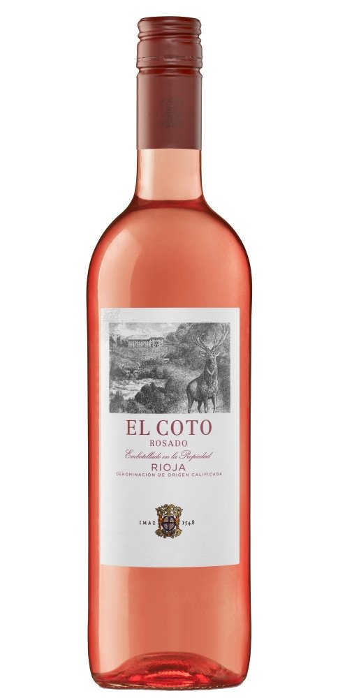 El Coto Rosado 0,75L, DOCa, r2021, ruz, su