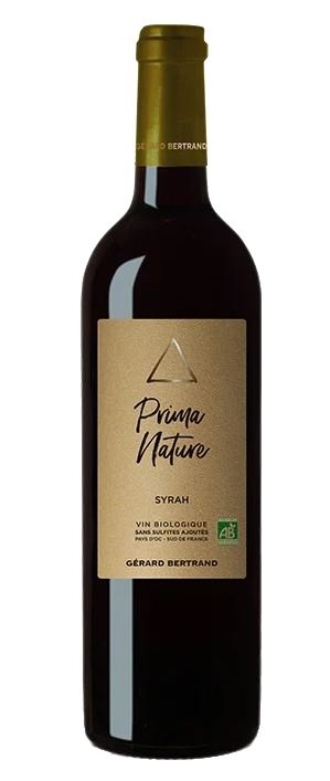 Gérard Bertrand Prima Nature Syrah, BIO 0,75L, IGP, r2020, cr, su