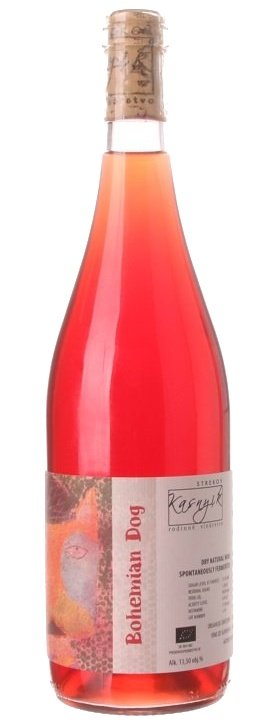 Kasnyik Frankovka modrá Rosé Bohemian Dog Schiller Organic 0,75L, r2021, ak, ruz, su