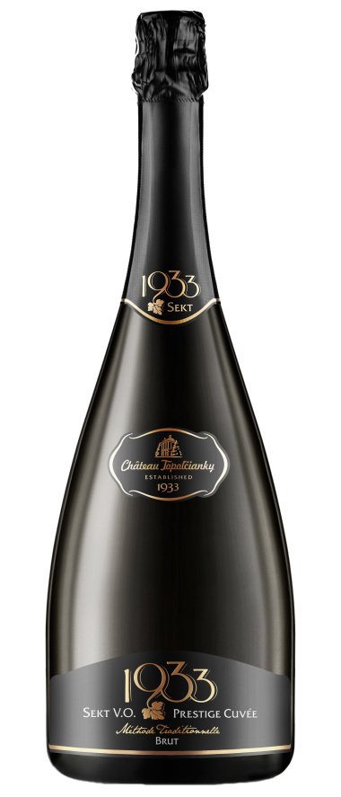 Château Topoľčianky Sekt 1933 V.O. Prestige Cuvée 0,75L, skt trm, bl, brut