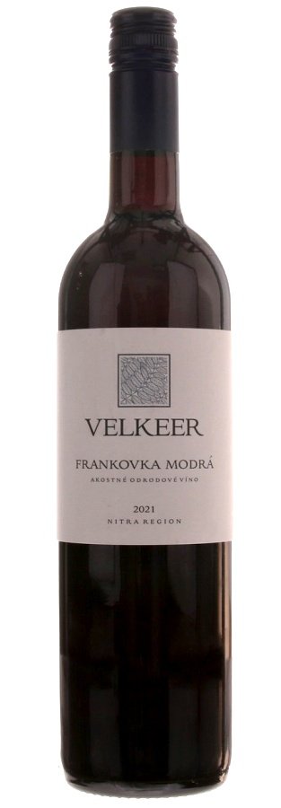 Velkeer Frankovka modrá 0,75L, r2021, ak, cr, su, sc