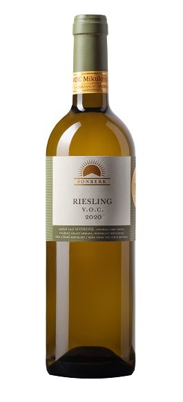 Sonberk Riesling V.O.C. 0,75L, r2020, bl, su