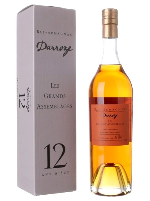 Darroze Bas-Armagnac Le Grands Assemblages 12 yo 43 % 0,7L, AOC, arm, DB