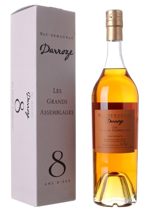 Darroze Bas-Armagnac Les Grands Assemblages 8 yo 43 % 0,7L, AOC, arm, DB