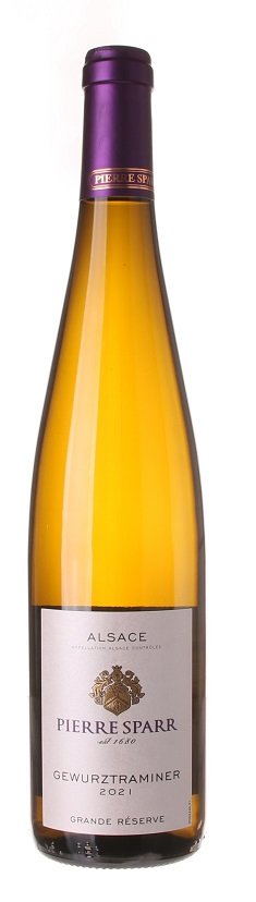 Pierre Sparr Grande Réserve Gewurztraminer 0,75L, AOC, r2021, bl, plsl