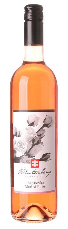 Winterberg Frankovka modrá Rosé 0,75L, ruz, su