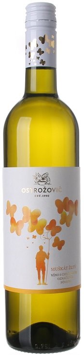 Ostrožovič Muškát žltý 0,75L, r2022, ak, bl, sc