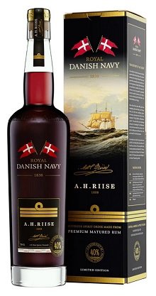 A.H.RIISE Royal Danish Navy 40% 0,7L, rum, DB