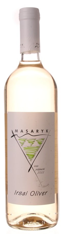 Masaryk Irsai Oliver 0,75L, r2022, ak, bl, plsu