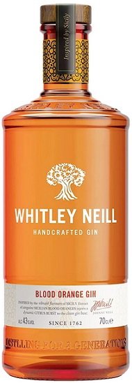 Whitley Neill Blood Orange 43% 0,7L, gin