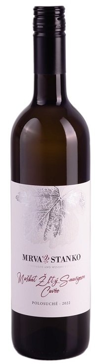 Mrva & Stanko Muškát žltý, Sauvignon cuvée 0,75L, r2022, vin, bl, plsu, sc