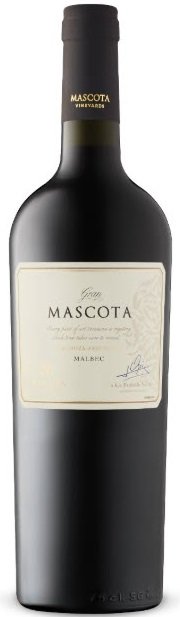 Mascota Vineyards Gran Mascota Malbec 0,75L, r2018, cr, su