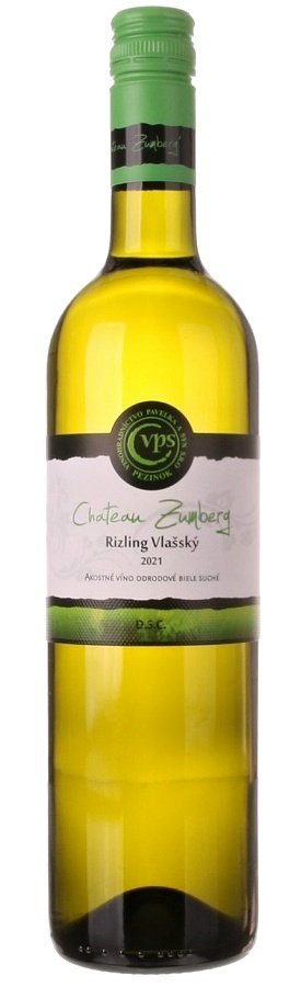 Pavelka Château Zumberg Rizling vlašský 0,75L, r2021, ak, bl, su, sc