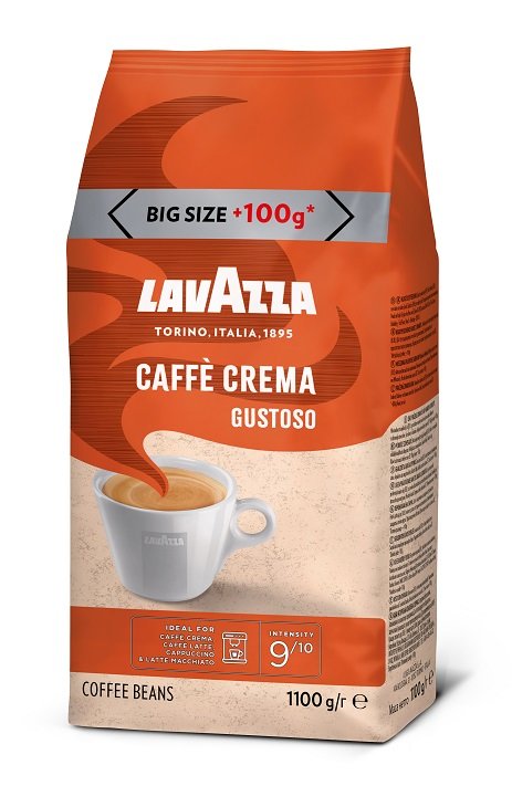 Lavazza Retail Crema Gustoso 1100g,zrnzm, ochr