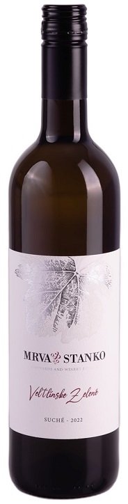 Mrva & Stanko Veltlínske zelené 0,75L, r2022, bl, su, sc
