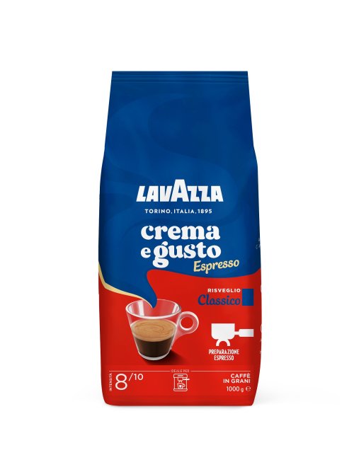 Lavazza Retail Espresso Crema e Gusto Classico, 1000 g,zrnzm, ochr