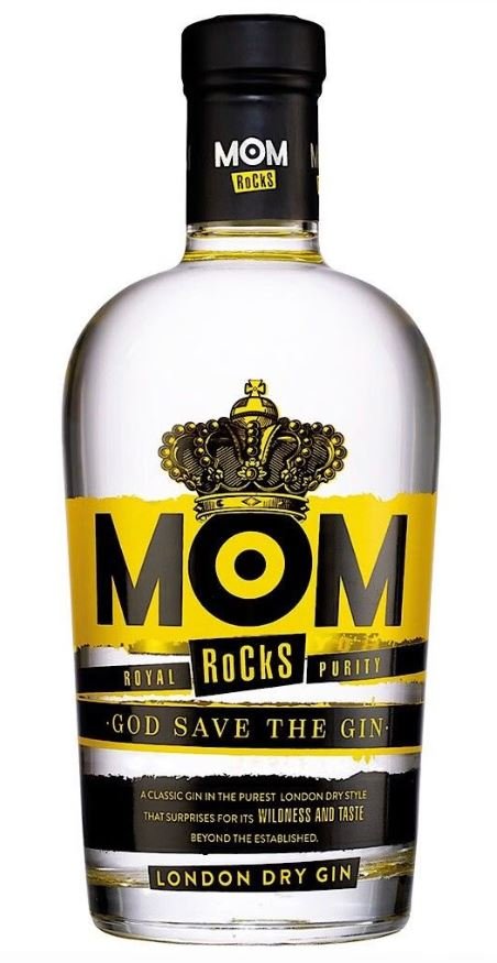 MOM Rocks Royal Purity Gin 37,5 % 0,7L, gin