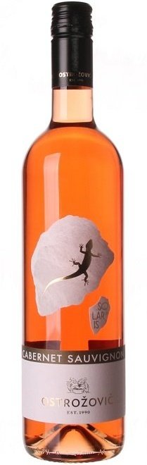 Ostrožovič Solaris Cabernet Sauvignon rosé 0,75L, r2021, ak, ruz, plsu, sc