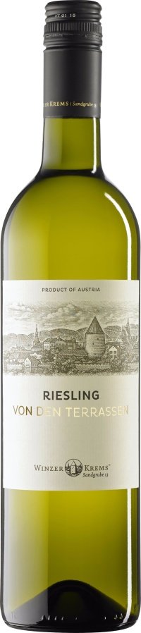 Winzer Krems Riesling Von den Terrassen 0,75L, PDO, r2022, bl, su, sc