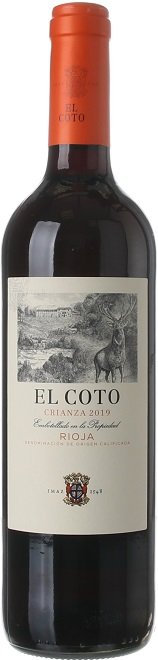 El Coto Crianza 0,75L, DOCa, r2019, cr, su