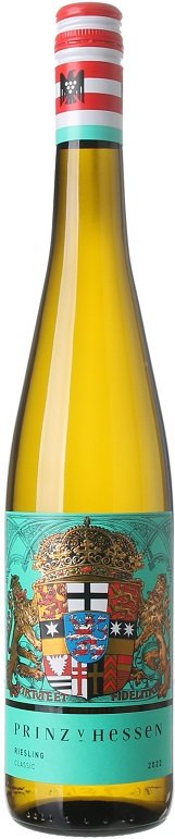 Prinz von Hessen Riesling Classic 0,75L, PDO, r2022, bl, plsu, sc