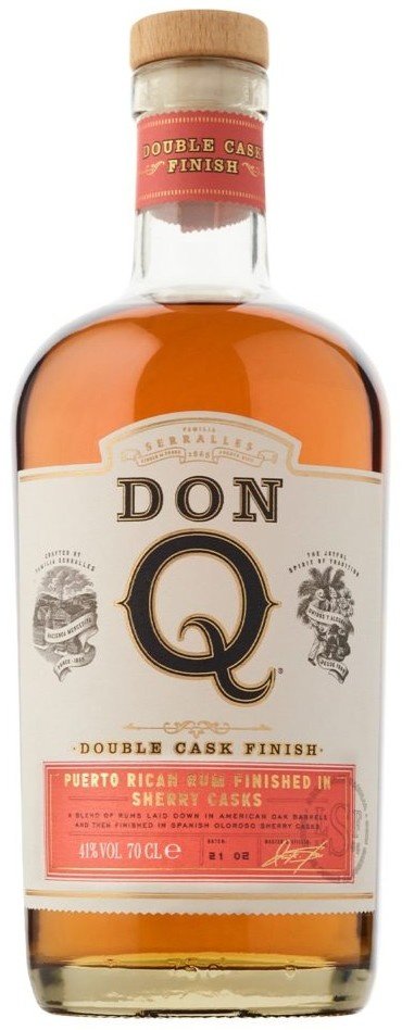 DON Q Sherry Cask finish 41% 0,7L, rum