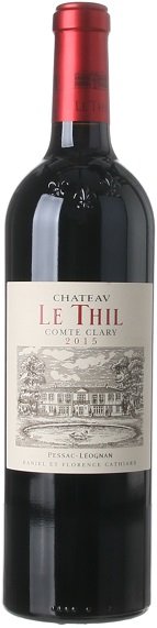 Bordeaux Château Le Thil Comte Clary Pessac-Léognan 0,75L, AOC, r2015, cr, su