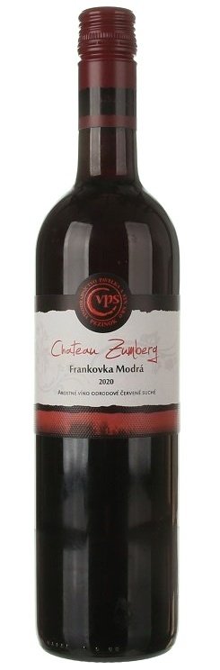 Pavelka Château Zumberg Frankovka modrá 0,75L, r2020, ak, cr, su, sc