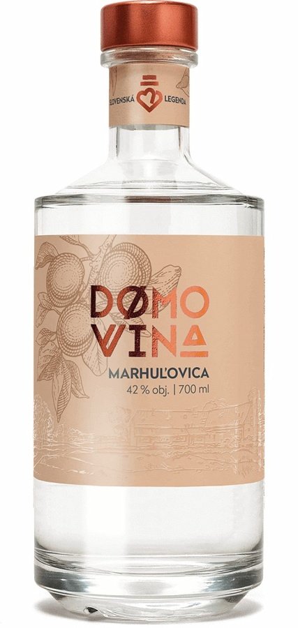 Domovina Marhuľovica 42% 0,7L, ovdest