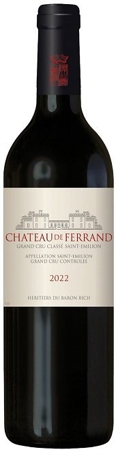 Bordeaux Château de Ferrand St. Emilion Grand Cru Classé  (En Primeur) 0,75L, AOC, Grand Cru Classé, r2022, cr, su