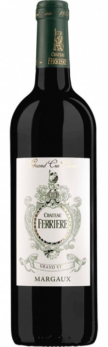 Bordeaux Château Ferriere Margaux 3eme Cru Classé BIO 0,75L, AOC, Grand Cru Classé, r2021, cr, su