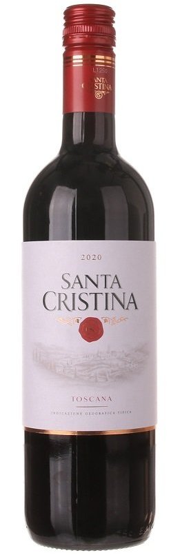 Santa Cristina Toscana Rosso 0,75L, IGT, r2020, cr, su, sc