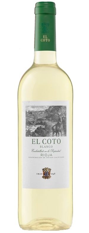 El Coto Blanco 0,75L, DOCa, r2022, bl, su