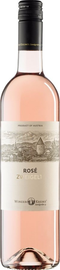 Winzer Krems Rosé Zweigelt 0,75L, PDO, r2022, ruz, su, sc