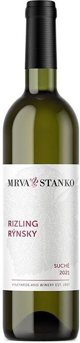 Mrva & Stanko Rizling rýnsky 0,75L, r2021, bl, su