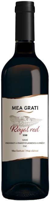 MEA GRATI Royal red 0,75L, r2018, ak, cr, su