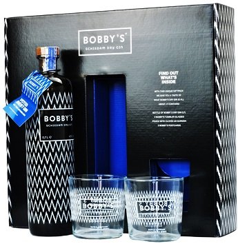 Bobby´s Scheidam Dry Gin 42% + 2 poháre 0,7L, gin, DB