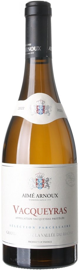 Arnoux & Fils Aimé Arnoux Vacqueyras Séléction Parcellaire Grands Vins de la Vallée du Rhone 0,75L, AOP, r2022, bl, su