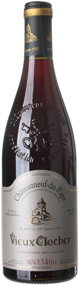 Arnoux & Fils Vieux Clocher, Châteauneuf-du-Pape 0,75L, AOP, r2022, cr